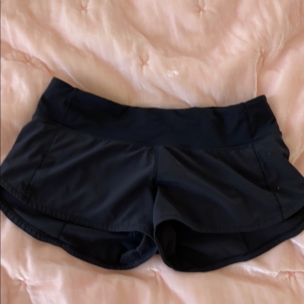 Lululemon Speed Up Shorts Black